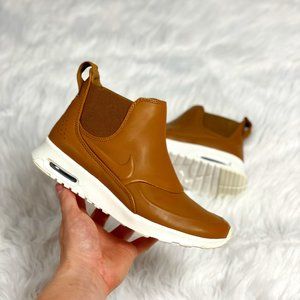 Nike Air Max Thea Mid Chelsea Womens Sneaker Boot Brown 859550-200 NEW Multi Sz
